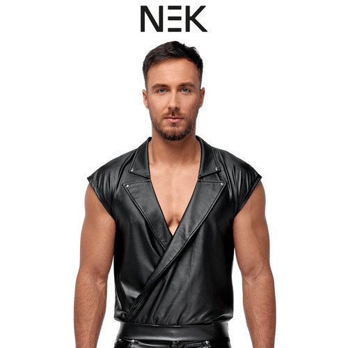 Nek shirt nera opaca con - shirt,