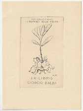 MARIO MARIONI: Exlibris für