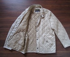 BARBOUR giacca uomo trapuntata FLYWEIGHT CHELSEA Q taglia XL beige