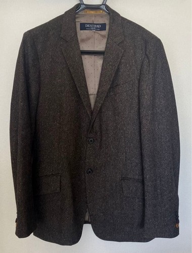 Giacca destrad lana tweed - giacca,
