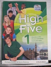 HIGH FIVE 1: SUPER PREMIUM ST&SB&WB + eBook scaricabile + CD - 9780194603911