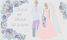 Punto Croce Matrimonio Kit