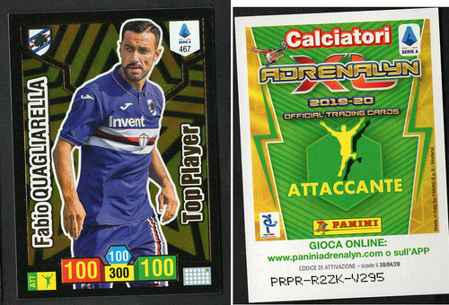 Adrenalyn cards 2019 20 - xl, 2019-20