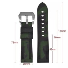 22 mm Cinturino Mimetico