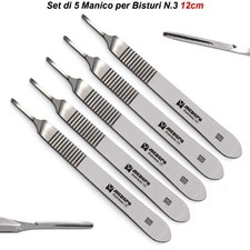 Manico per lame bisturi 3 - manico,