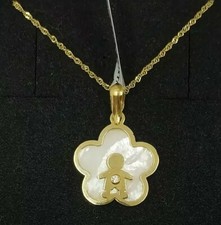 Pendente Con Catenina Oro 18K