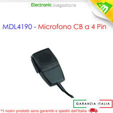 MIDLAND microfono CB MDL4190 4 poli per ricetrasmettitore CB ALAN 48 -68