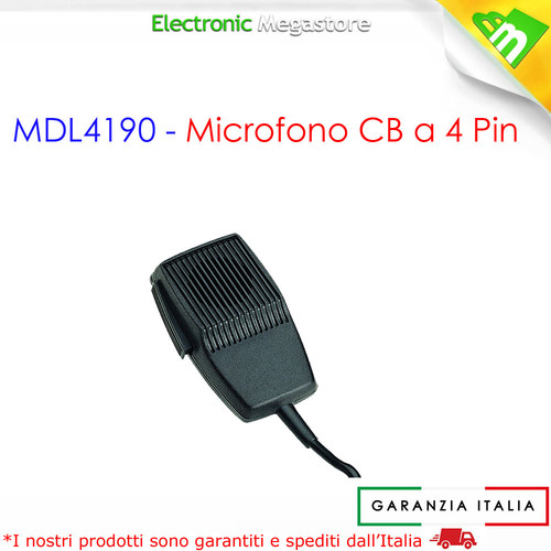 Midland microfono mdl4190 - cb, 4