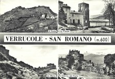 VERRUCOLE  SAN ROMANO IN GARFAGNANA  LUCCA  4 IMMAGINI DEL PAESE  1972