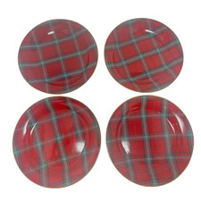 Williams Sonoma Tartan Rosso