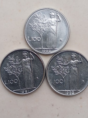 100 lire piccole 1990 - lire,