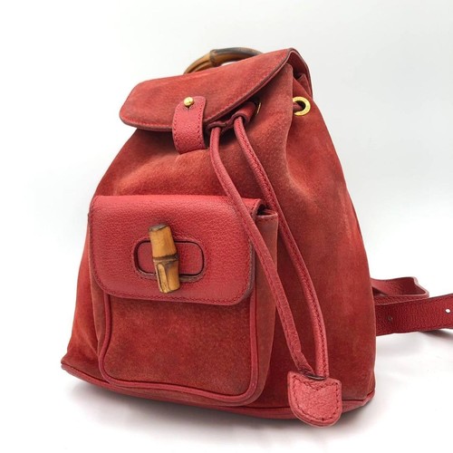 Gucci zaino bambù - gucci, pelle