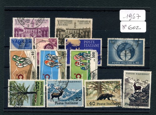 1967 francobolli italia - 1967,