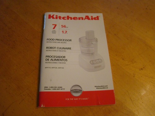 Lot kitchenaid manuals - of, 8