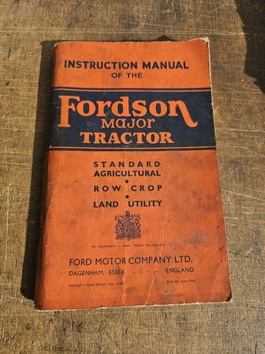 Fordson major tractor - major,