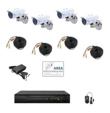 KIT VIDEOSORVEGLIANZA AHD IP