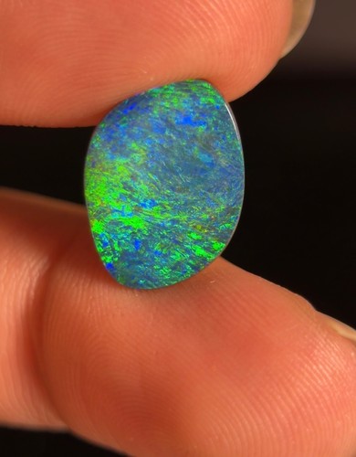 Cabochon opale fuoco blu - cabochon,