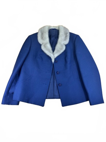 Giacca lana blu navy - di,