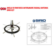 ANELLO DI RINFORZO ANTIRUMORE RADIALI ANTENNA SIRIO 827
