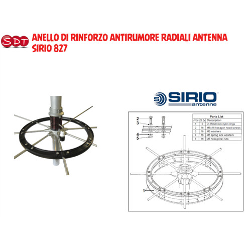 Anello rinforzo antirumore - di,