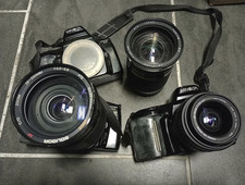 3x Minolta Dynax 3xi + Tokina
