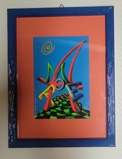 Meloniski da Villacidro  Serigrafia polimaterica Amore surreale