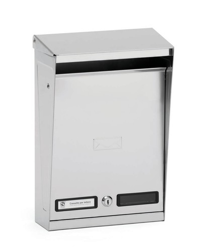Cassetta postale s012 inox - cassetta,