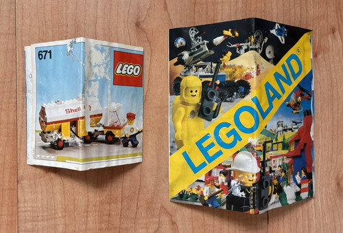 Lego vintage shell 671 - lego,