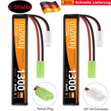 2 x batteria LiPo 7,4 V 1300