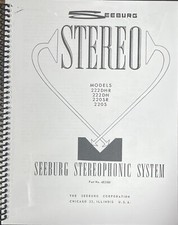 *NUOVO* SEEBURG MODELS 220 222