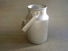 Lattiera vintage in alluminio