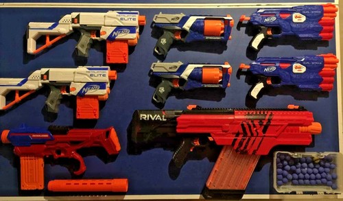 Lotto pistole nerf usate - pistole,