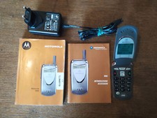TELEFONO VINTAGE MOTOROLA V60i + CARICATORE, BATTERIA E MANUALI E UNLOCKED SIM