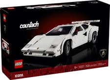 LEGO® Icons 10337 Lamborghini Countach 5000 Quattrovalvole NUOVO IMBALLO ORIGINALE ESCLUSIVO!
