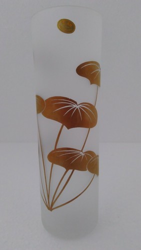 Vaso cristallo opacizzato conn - cristallo,