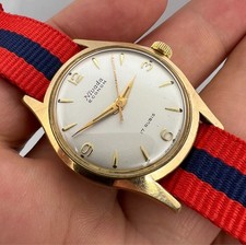 OROLOGIO UOMO VINTAGE NIVADA ECONOM PLACCATO ORO