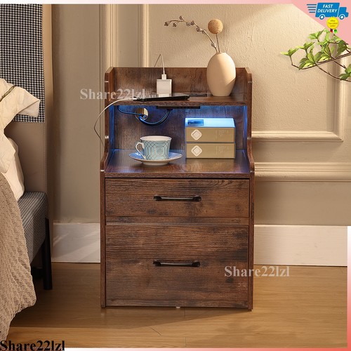 Comodino set con stazione - set, di