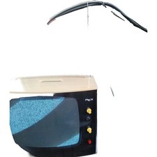 TV Vintage REX Funzionante 