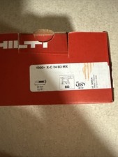 Chiodo per calcestruzzo Hilti X-C B3 MX in tutte le lunghezze (24 mm) 15/16". Lungo.  Nuovo Con Scatola