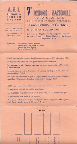 Asi auto storiche gran premio - auto,