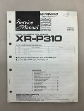 Pioneer XR-P310 Original
