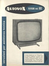 AUTOVOX televisore mod 883