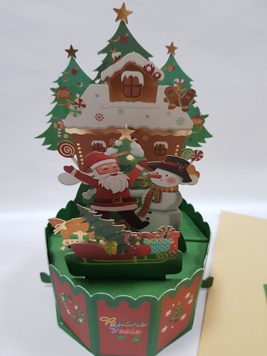 Biglietto pop auguri natale - pop,