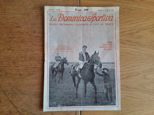 Domenica sportiva n 15 - sportiva", n.15