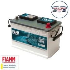 BATTERIA AUTO FIAMM TITANIUM 100Ah 720A EN JEEP CAMPER POLO POSITIVO A DESTRA DX
