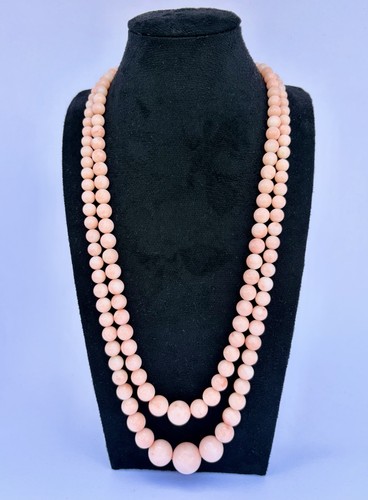 Collana fili corallo rosa - 2,