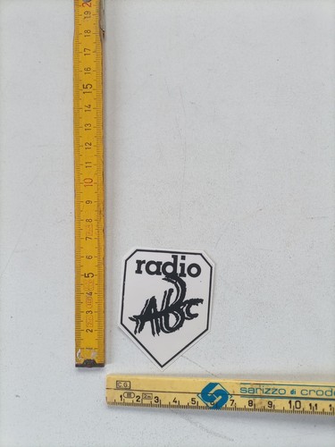 Adesivo old sticker radio - old,