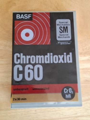 Nastro cassetta basf c60 - cassetta,