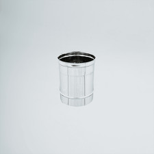 Tubo mono-parete inox 250mm