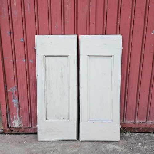 Coppia scuri vintage porta - vintage,